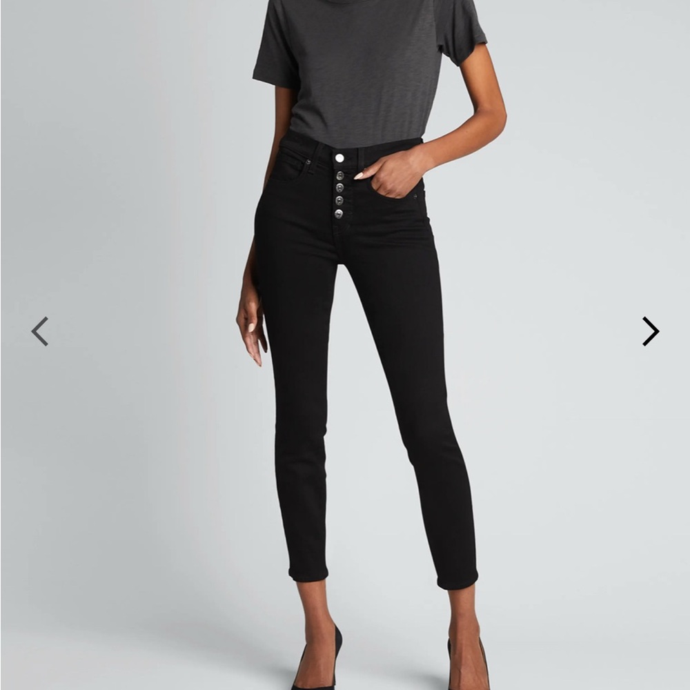 Veronica Beard Debbie High Rise Skinny Ankle